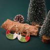 Raffia Hoop Earrings for Women Fun Boho Summer Beach Earrings Lightweight Handmade Straw Wicker Rattan Dangle Earrings Statement Geometric Round Drop Earrings - Image 43