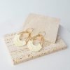 Raffia Hoop Earrings for Women Fun Boho Summer Beach Earrings Lightweight Handmade Straw Wicker Rattan Dangle Earrings Statement Geometric Round Drop Earrings - Image 86