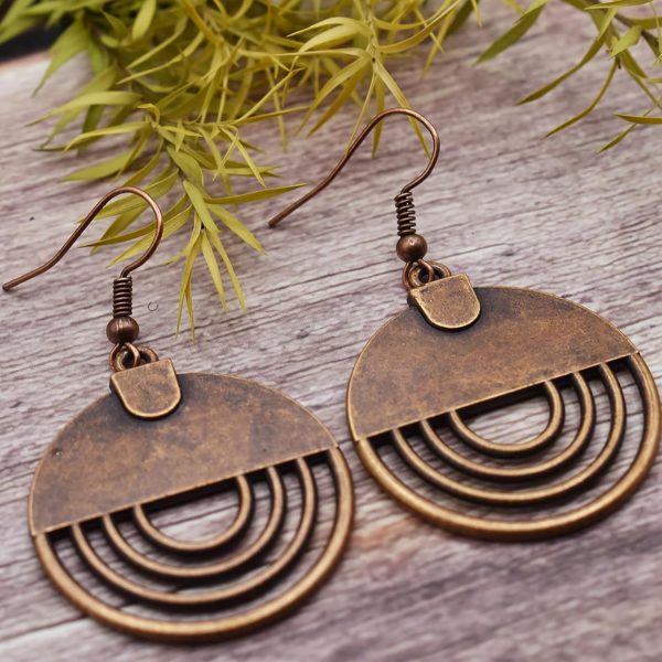 Boho Earrings, Statement Earrings, Teardrop Sunflower Earrings, Dangle Ethnic Earrings for Women, Handmade Bohemian Trendy Boho Vintage Jewelry - Image 39