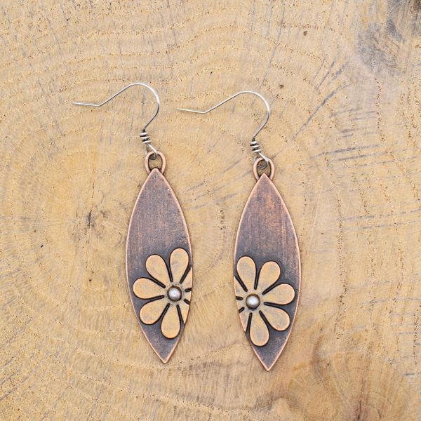 Boho Earrings, Statement Earrings, Teardrop Sunflower Earrings, Dangle Ethnic Earrings for Women, Handmade Bohemian Trendy Boho Vintage Jewelry - Image 66