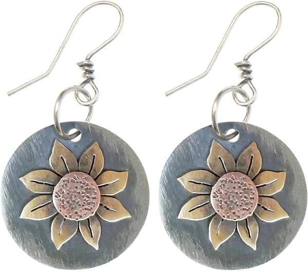 Boho Earrings, Statement Earrings, Teardrop Sunflower Earrings, Dangle Ethnic Earrings for Women, Handmade Bohemian Trendy Boho Vintage Jewelry - Image 81