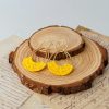 Raffia Hoop Earrings for Women Fun Boho Summer Beach Earrings Lightweight Handmade Straw Wicker Rattan Dangle Earrings Statement Geometric Round Drop Earrings - Image 160