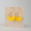 Raffia Hoop Earrings for Women Fun Boho Summer Beach Earrings Lightweight Handmade Straw Wicker Rattan Dangle Earrings Statement Geometric Round Drop Earrings - Image 161