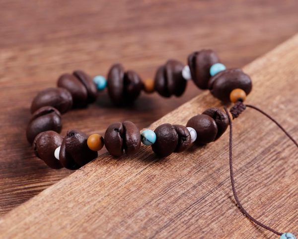Day Day Up Real Coffee Bean Charm Bracelet for Men & Women Handmade Stretch Beaded Bracelet – Unique Jewelry Gift for Coffee Lovers Bracelets - Image 10