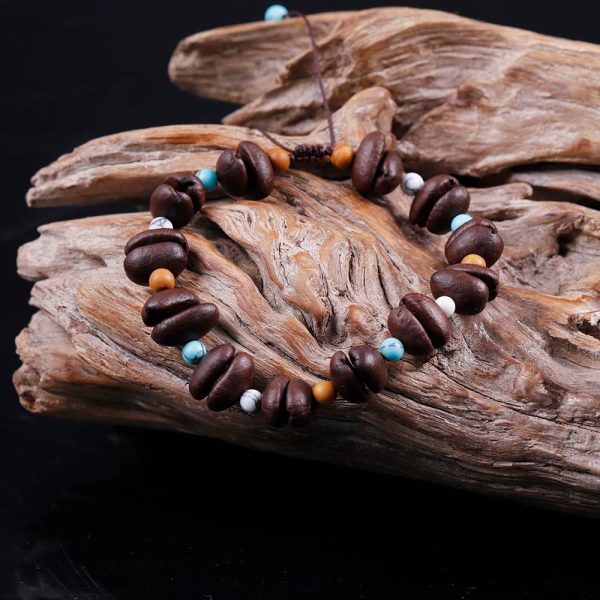Day Day Up Real Coffee Bean Charm Bracelet for Men & Women Handmade Stretch Beaded Bracelet – Unique Jewelry Gift for Coffee Lovers Bracelets - Image 13