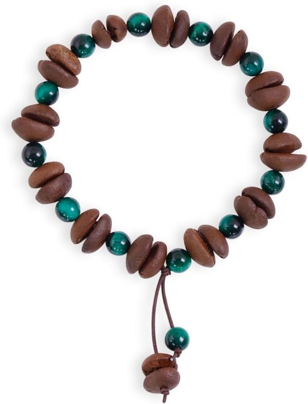 Day Day Up Real Coffee Bean Charm Bracelet for Men & Women Handmade Stretch Beaded Bracelet – Unique Jewelry Gift for Coffee Lovers Bracelets - Image 20