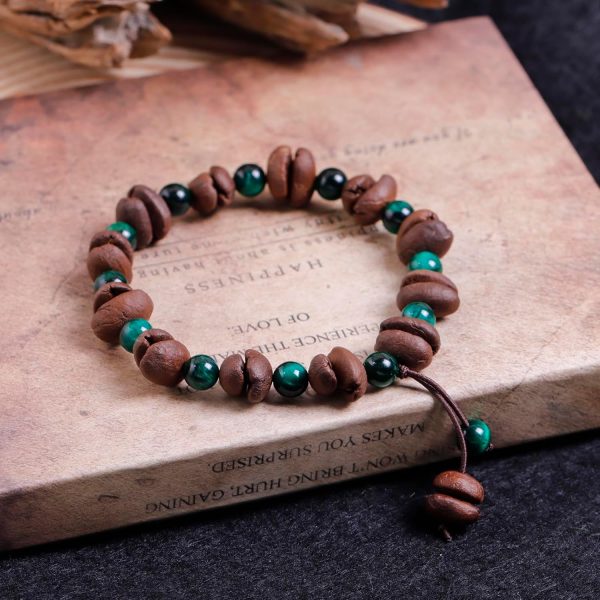 Day Day Up Real Coffee Bean Charm Bracelet for Men & Women Handmade Stretch Beaded Bracelet – Unique Jewelry Gift for Coffee Lovers Bracelets - Image 21