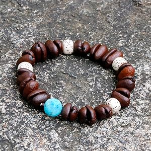 coffee bean bracelet coffee beads beaded bracelets for women